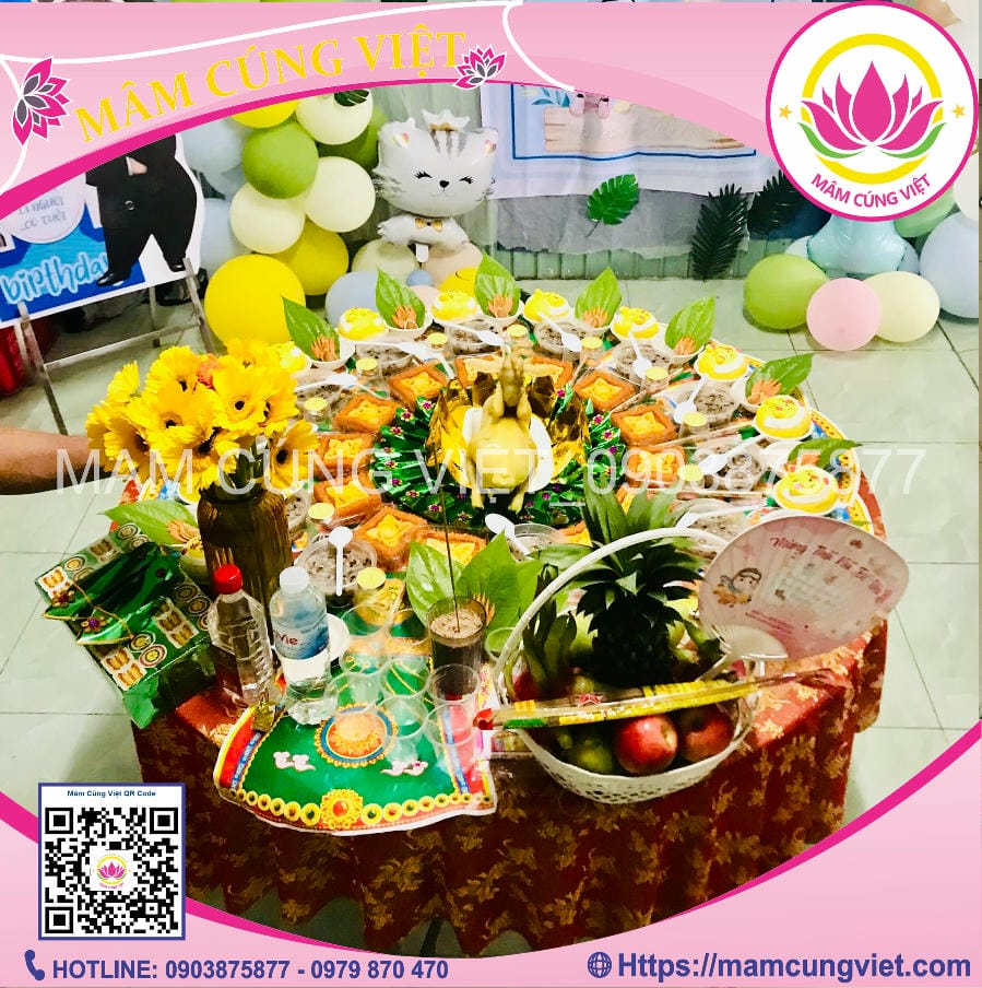 Cách Chuẩn Bị Lễ Cúng Đầy Cữ Cho Bé Gái Miền Nam