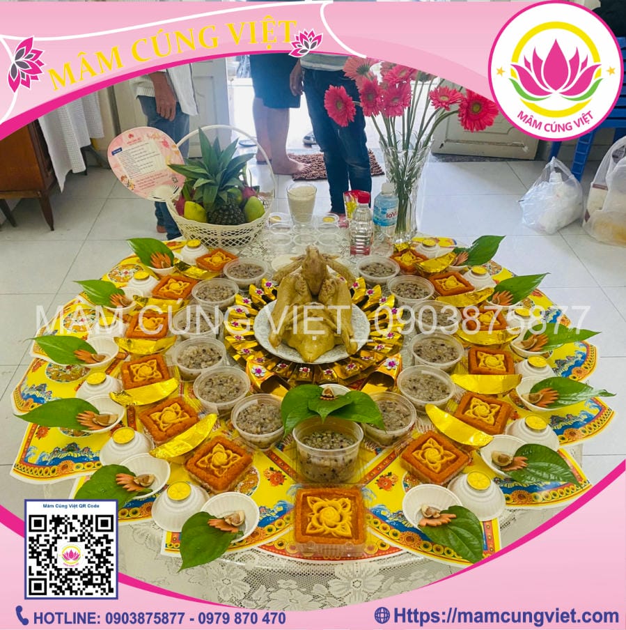 Cách cúng đầy tháng bé trai đầy đủ, mới nhất 2025 - Mâm Cúng Việt