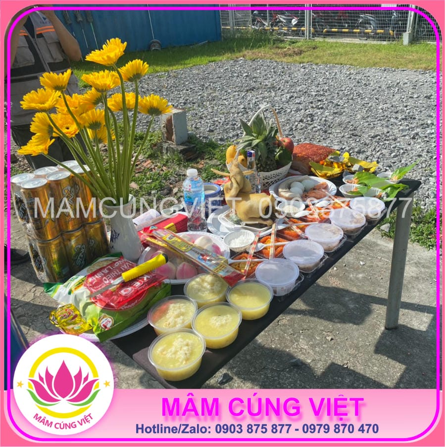 Chuẩn bị đồ cúng động thổ đầy đủ và chi tiết nhất 2025 - Mâm Cúng Việt