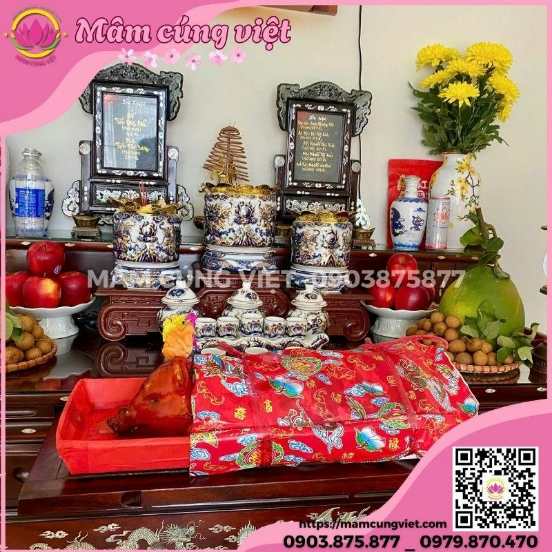 Chuẩn Bị Lễ Vật Và Thực Đơn Truyền Thống Mâm Cúng Giỗ Ông Bà - Nét đẹp mâm cúng giỗ truyền thống
