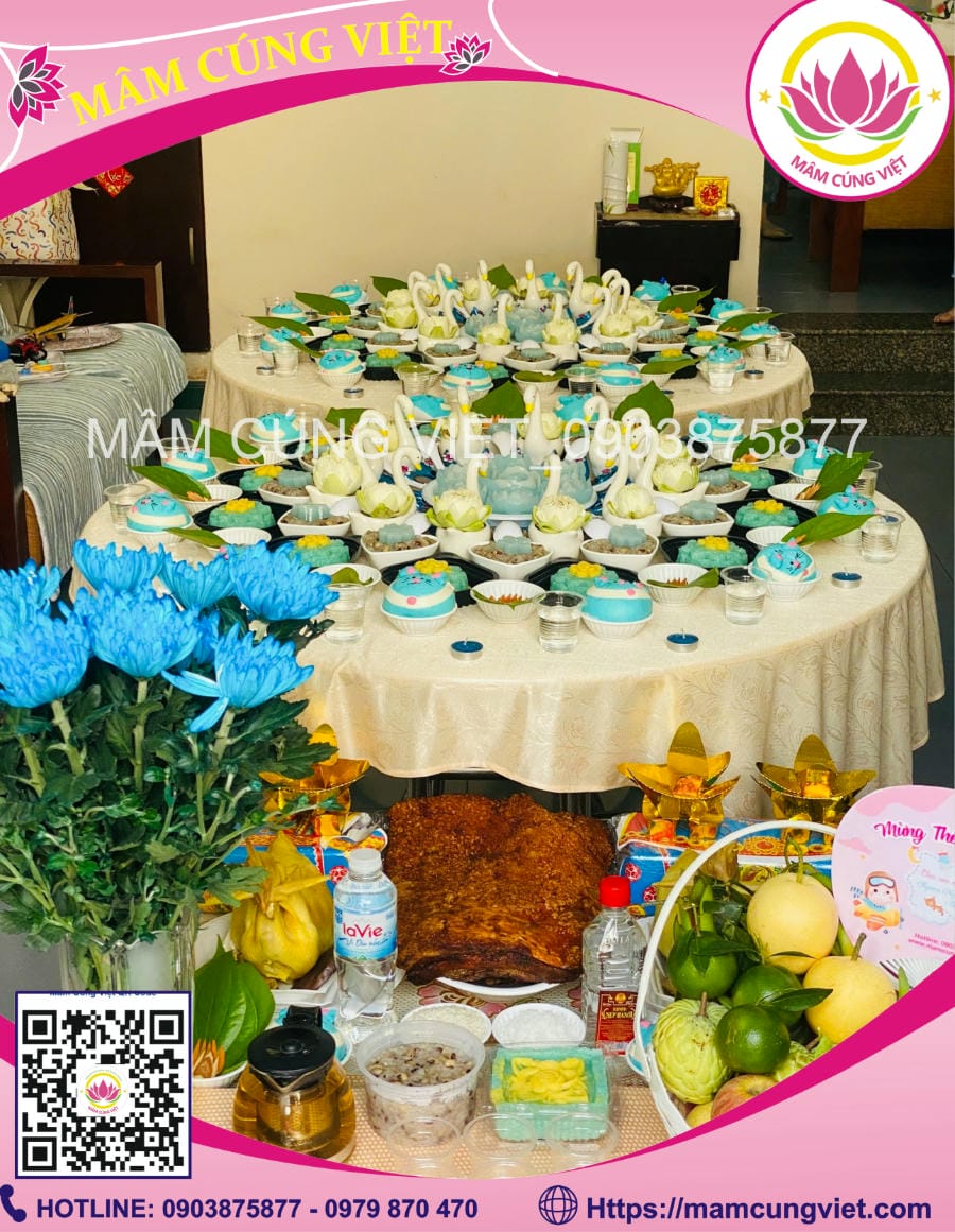 CÚNG MỤ CHO BÉ SONG SINH: BA PHƯƠNG ÁN LỰA CHỌN TRỌN VẸN LỘC MAY TỪ MÂM CÚNG VIỆT - Mâm Cúng Việt