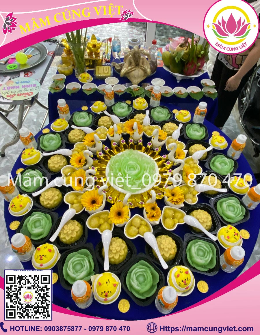 Đầy tháng bé nên cúng chay hay cúng mặn