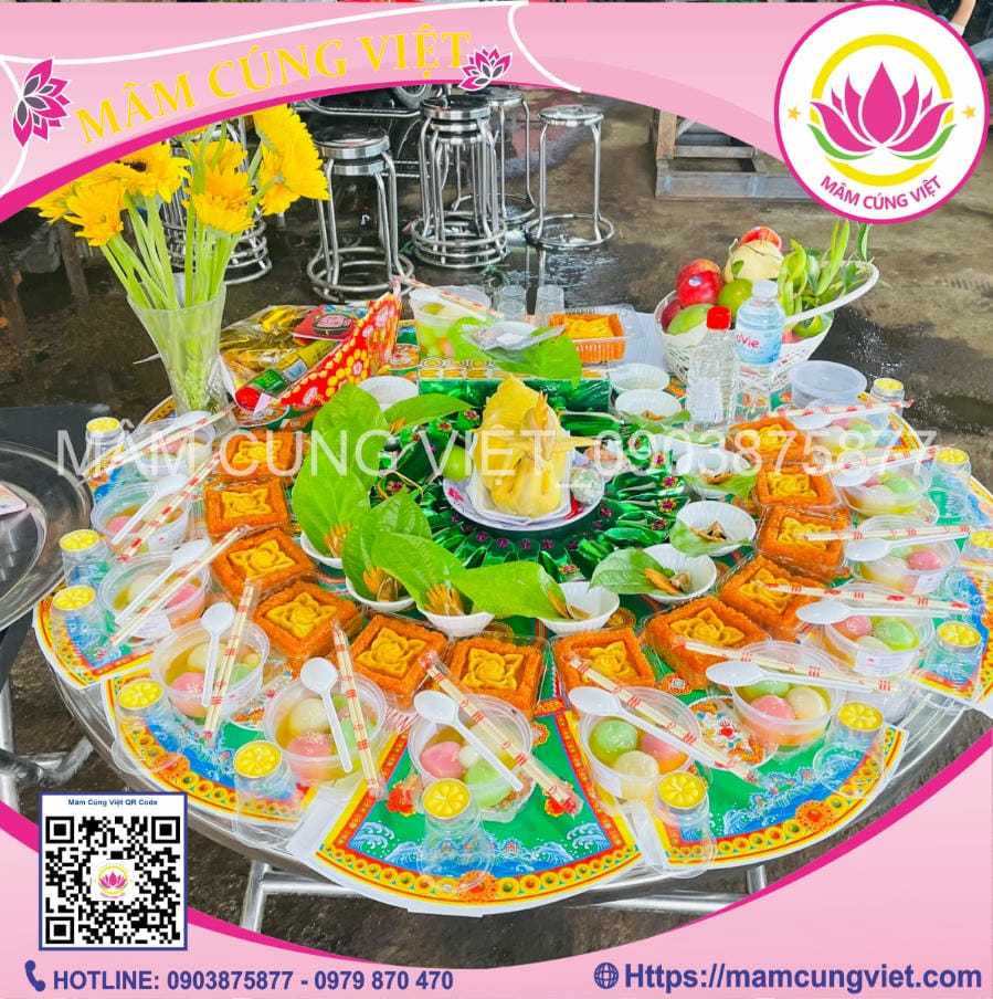 Hướng dẫn cúng đầy tháng bé gái đầy đủ, mới nhất 2025 - Mâm Cúng Việt