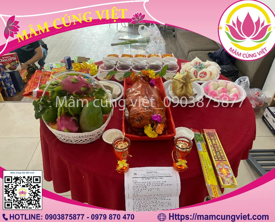 MÂM CÚNG KHAI TRƯƠNG CẦN CÚNG GÌ
