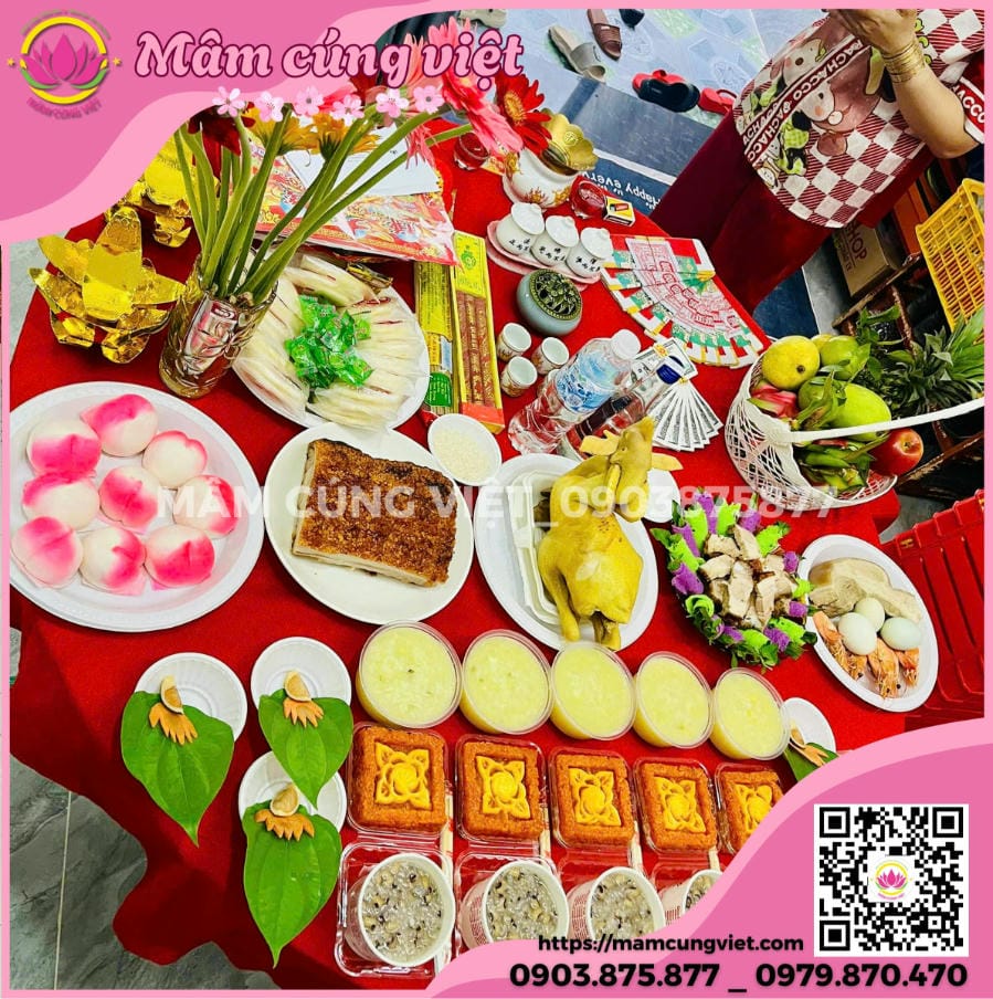 Mâm Cúng Nhà Mới Màu Đỏ | Phong Thủy Hợp Mệnh Nào & Văn Khấn Nhập Trạch Chuẩn