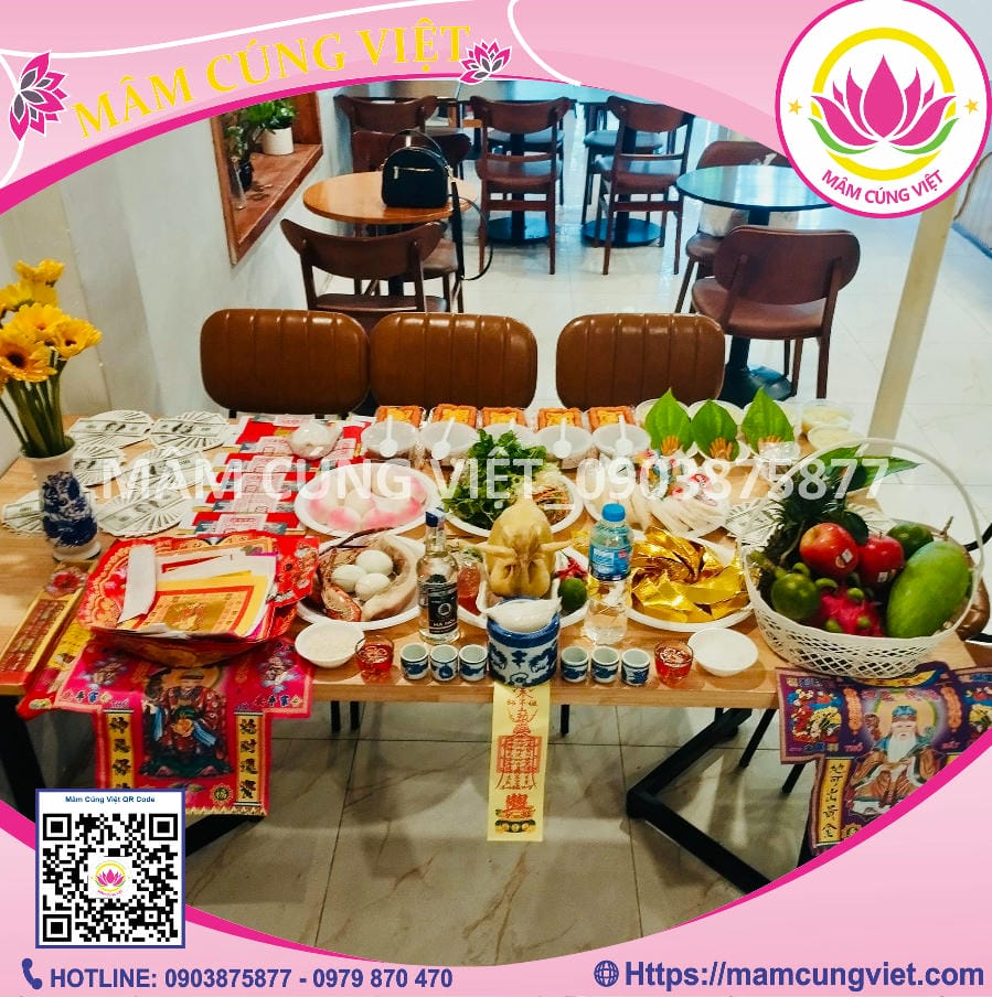 Mâm lễ vật cúng Tổ ngành spa, nail, salon cần gì?