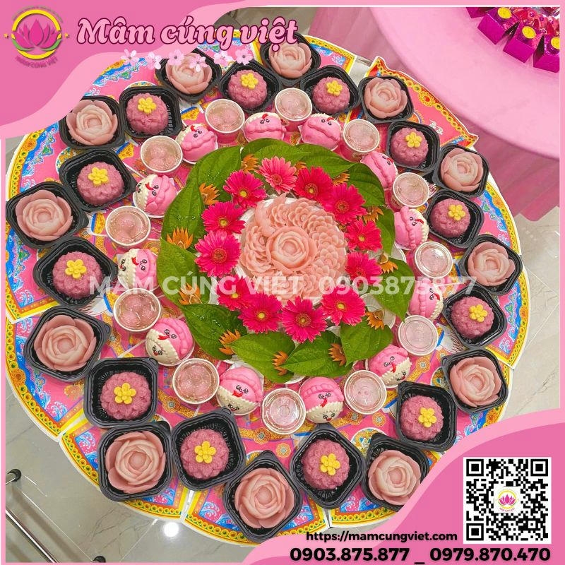Ý nghĩa các món đồ cho bé bốc thôi nôi - Mâm Cúng Việt
