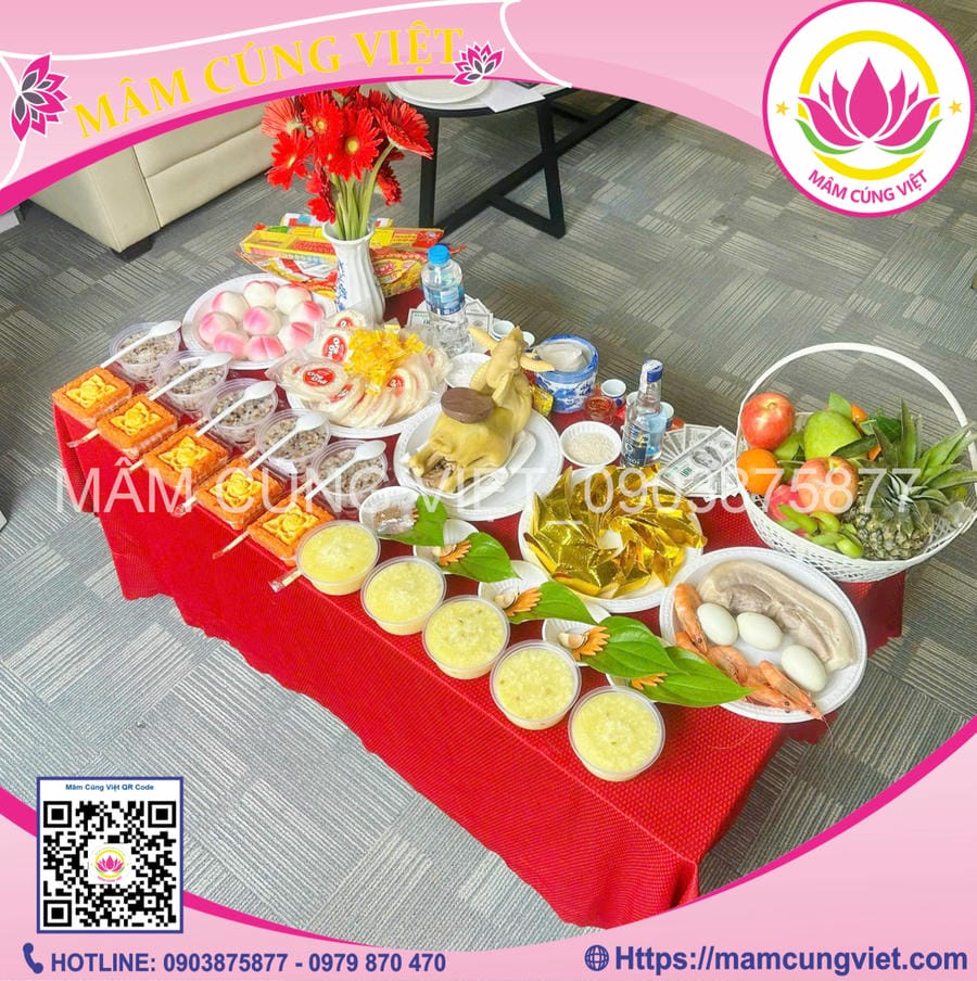 dịch vụ Mâm Cúng Khai Trương trọn gói 