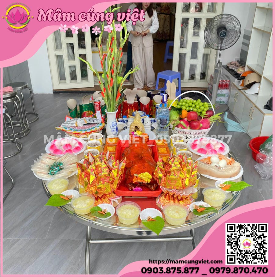 mâm cúng cầu an tại nhà dịch vụ mâm cúng cầu an