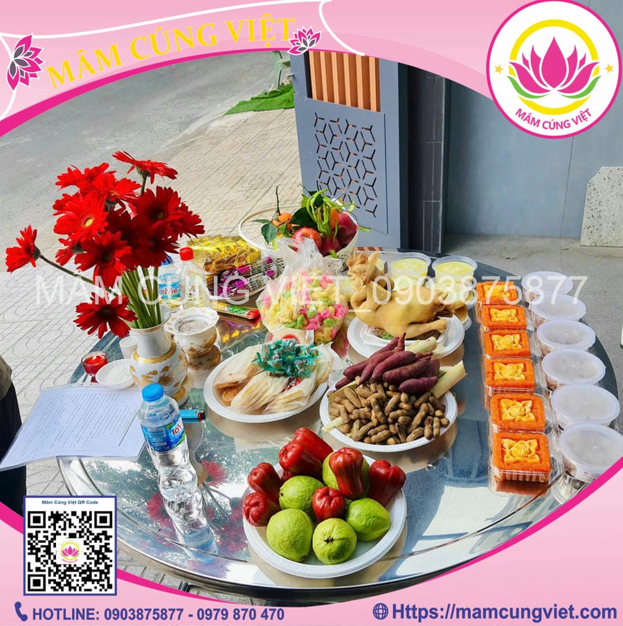 mâm cúng cô hồn mùng 2 và 16