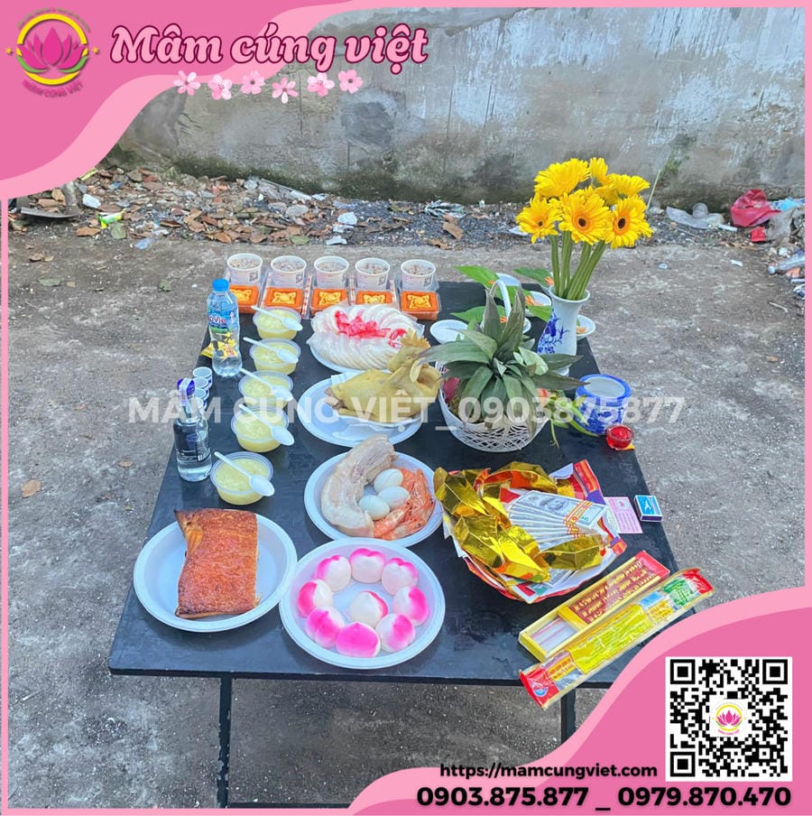 mâm cúng động thổ trọn gói mâm cúng động thổ trọn gói