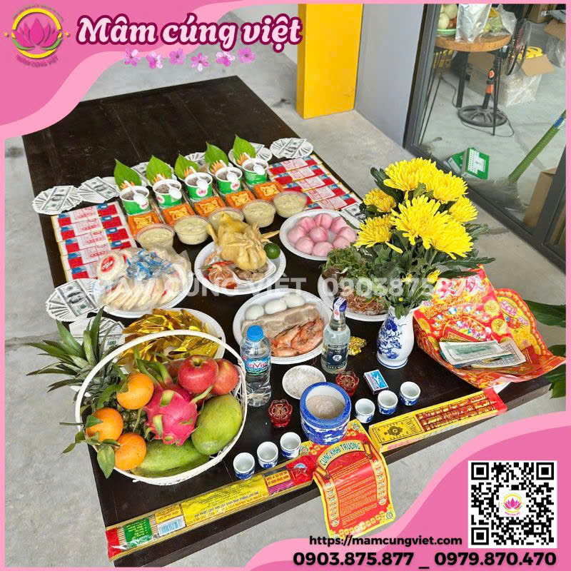 Mâm Cúng Khai Trương Công Ty Gói 1
