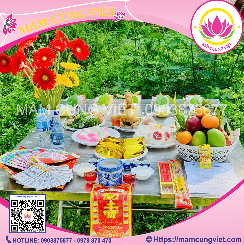Mâm Cúng Động Thổ  Số 5