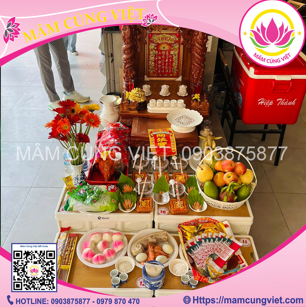 Mâm Cúng Thần Tài - Gói Tiêu Chuẩn  Số 1