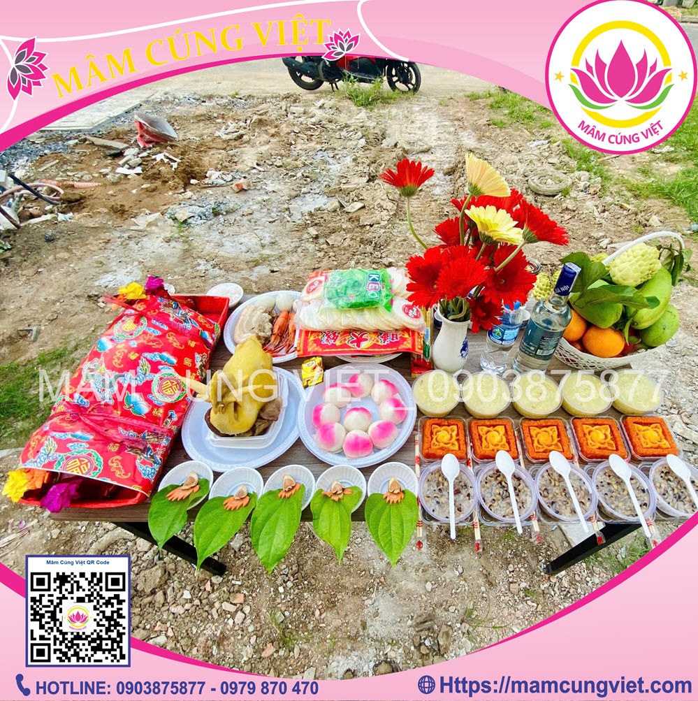 Mâm Cúng Động Thổ  Số 2