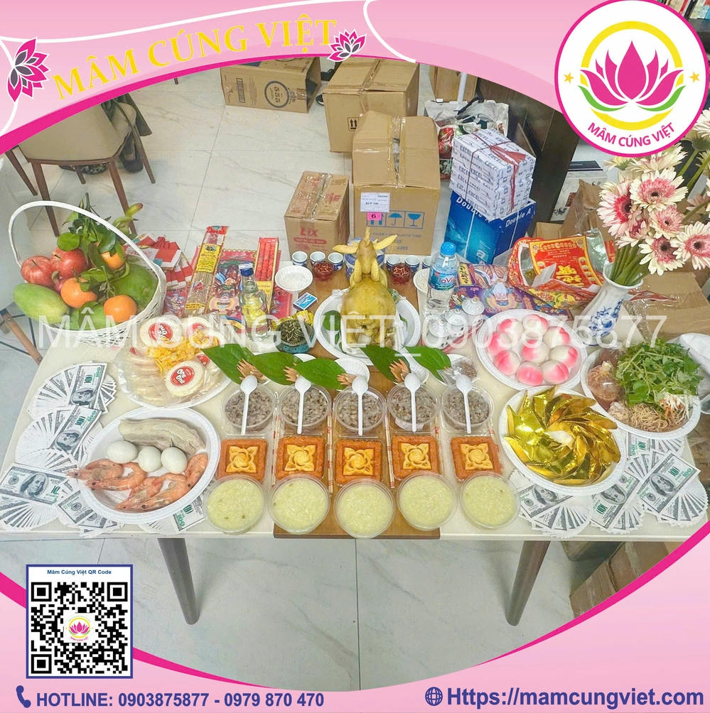 Mâm Cúng Nhà Mới  Số 2