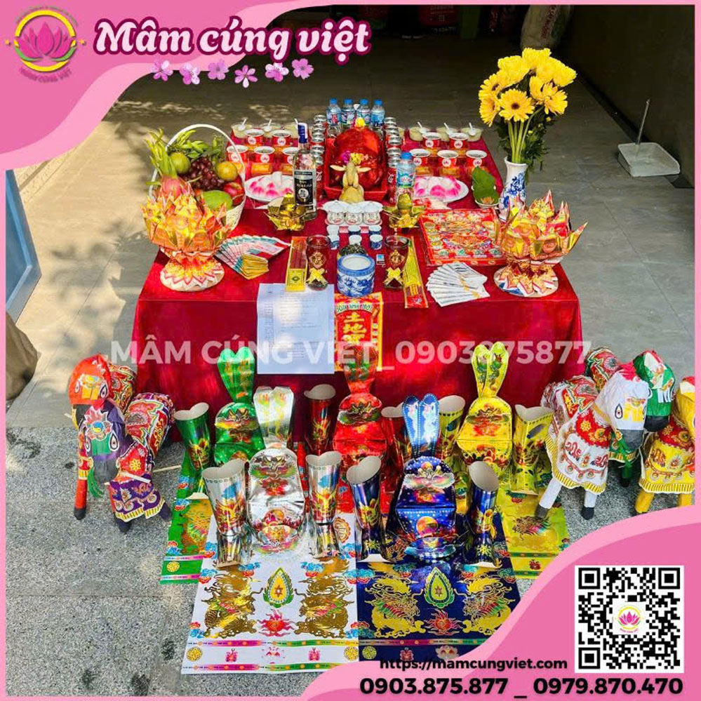 Mâm Cúng Nhà Mới - Gói Cao Cấp - Mâm Số 1