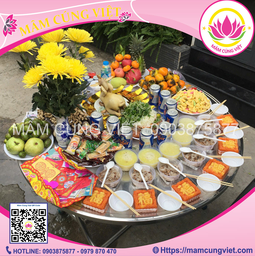 Mâm Cúng Rằm  Số 8