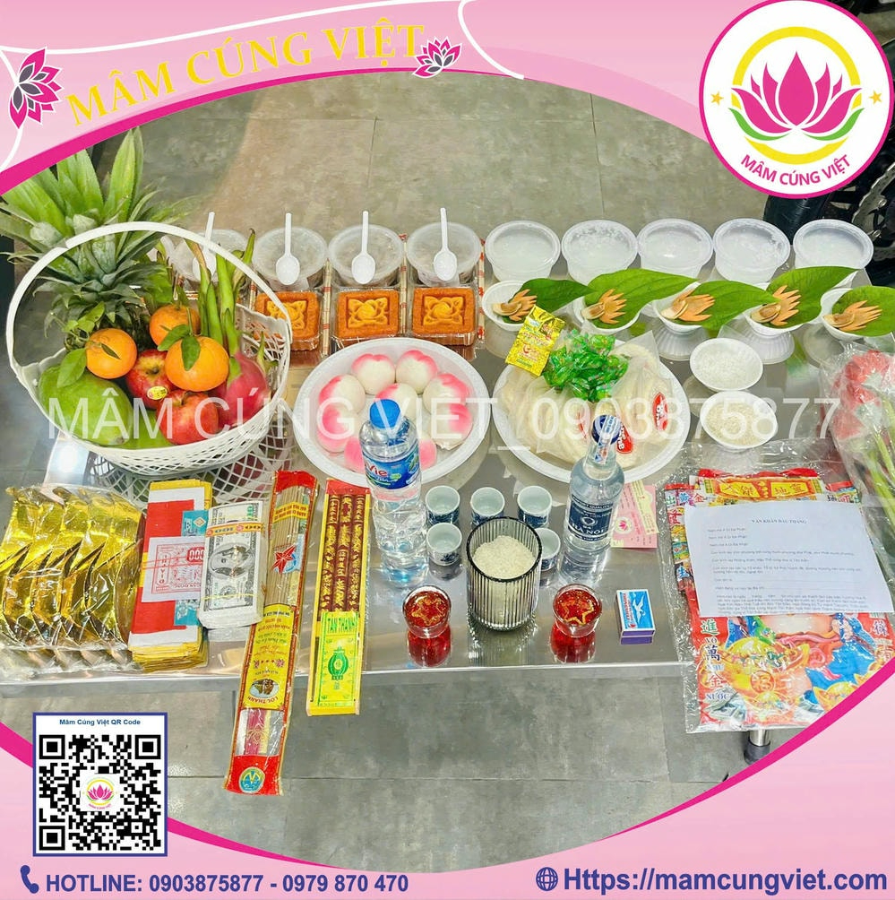 Mâm Cúng Động Thổ  Số 3