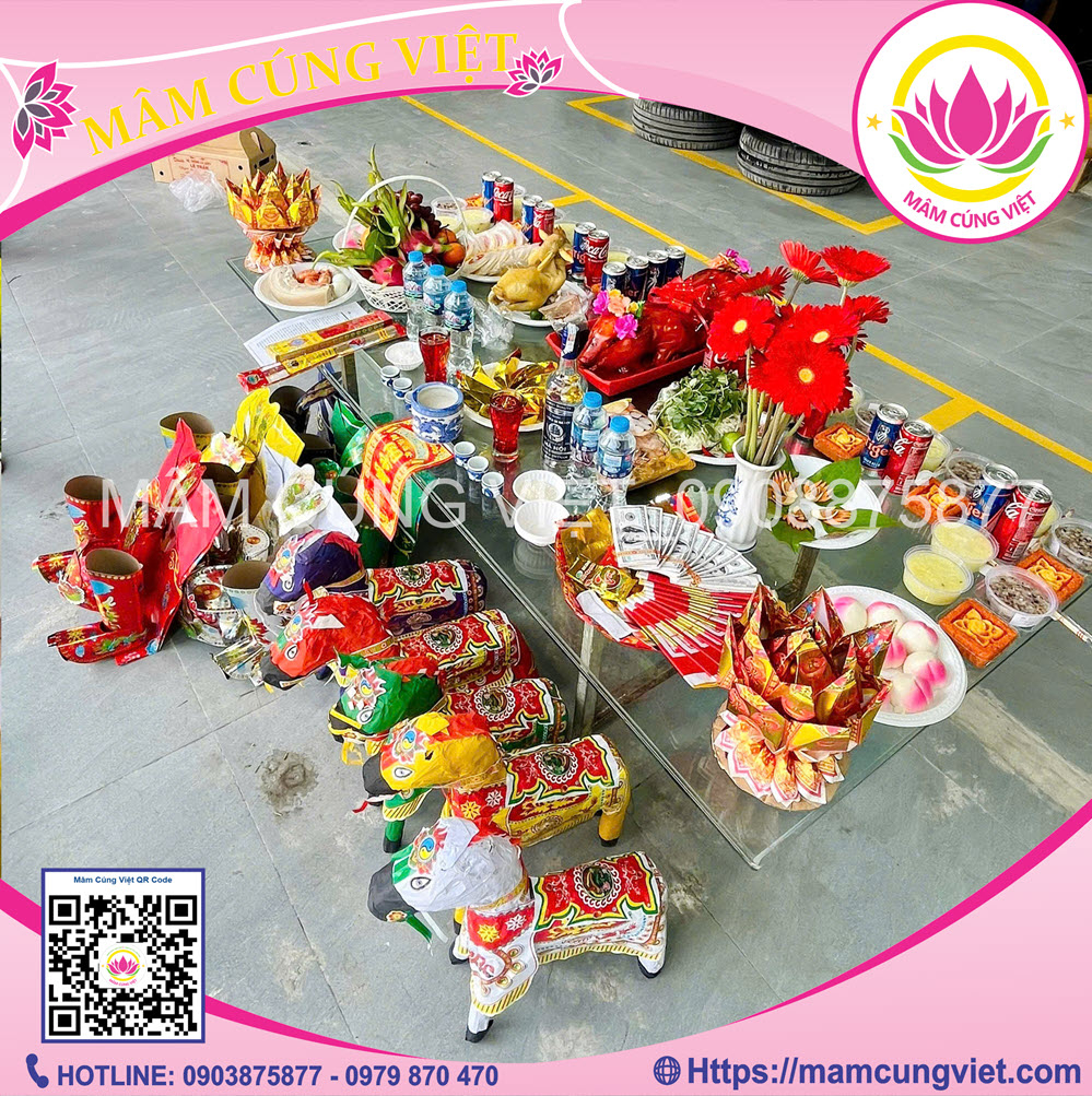 Mâm Cúng Động Thổ - Gói Cao Cấp  Số 2