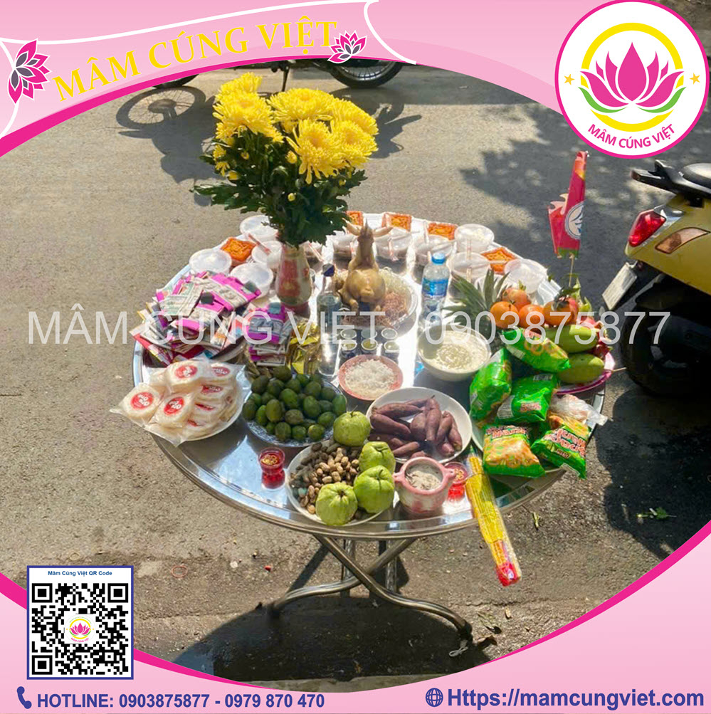 Mâm Cúng Rằm  Số 4
