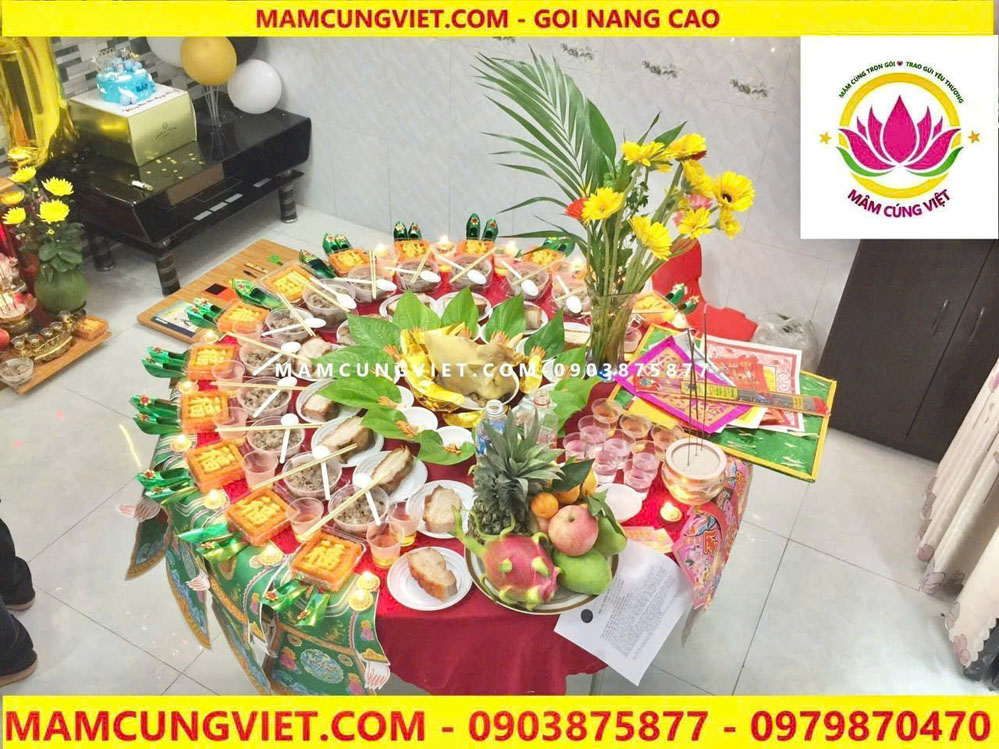 Mâm Cúng Thôi Nôi Bé Trai  Số 2