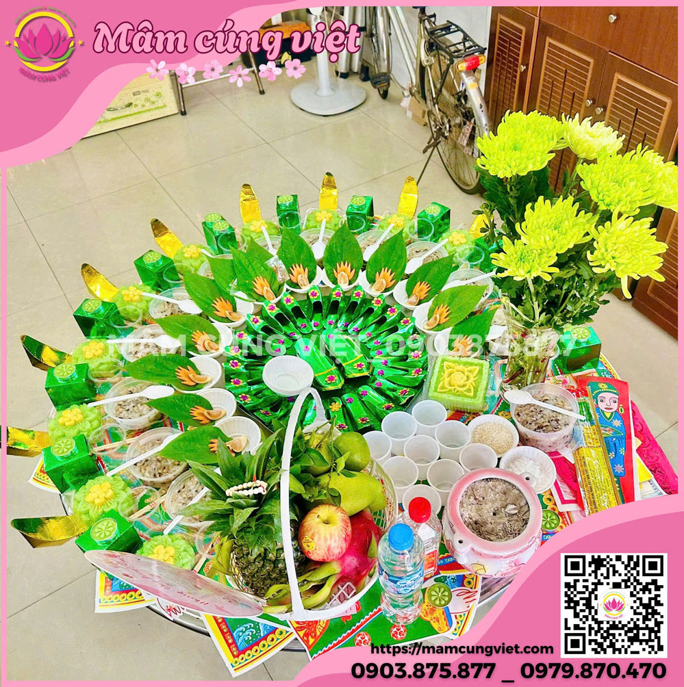 Mâm Cúng Thôi Nôi Bé Trai  Số 1