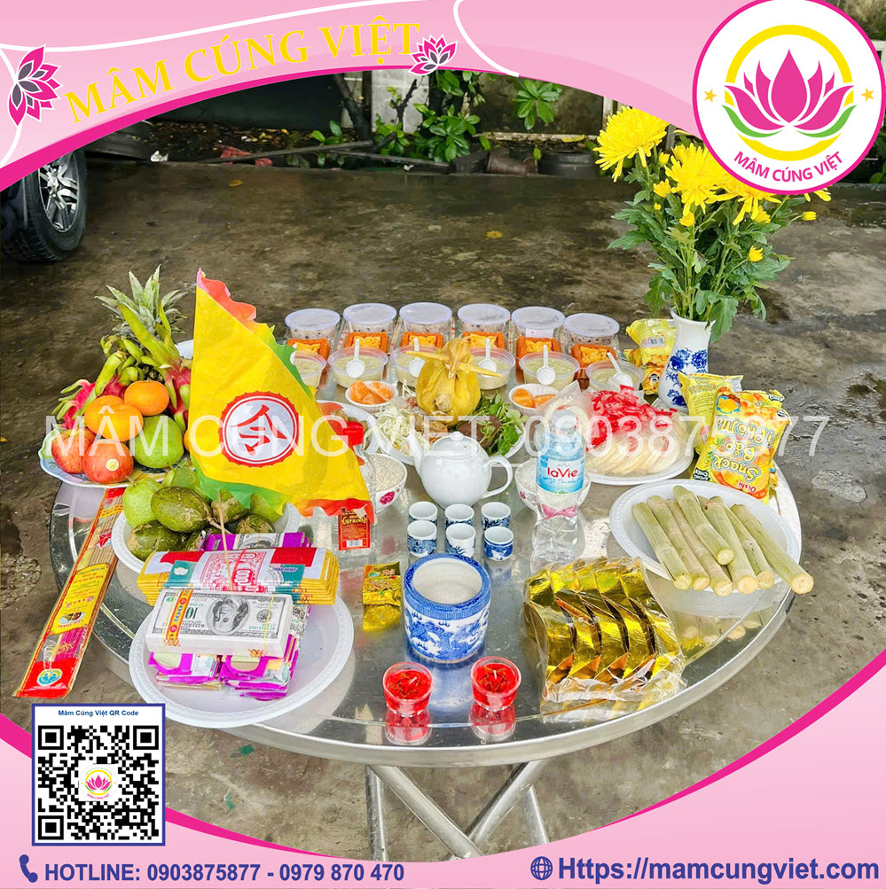 Mâm Cúng Rằm  Số 5