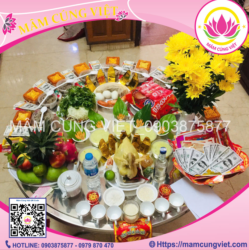 Mâm Cúng Động Thổ  Số 4