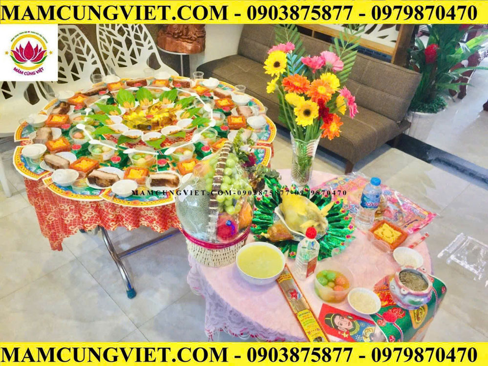 Mâm Cúng Đầy Tháng Bé Gái  Số 1