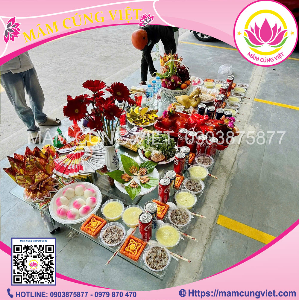 Mâm Cúng Động Thổ - Gói Cao Cấp - Mâm Số 1