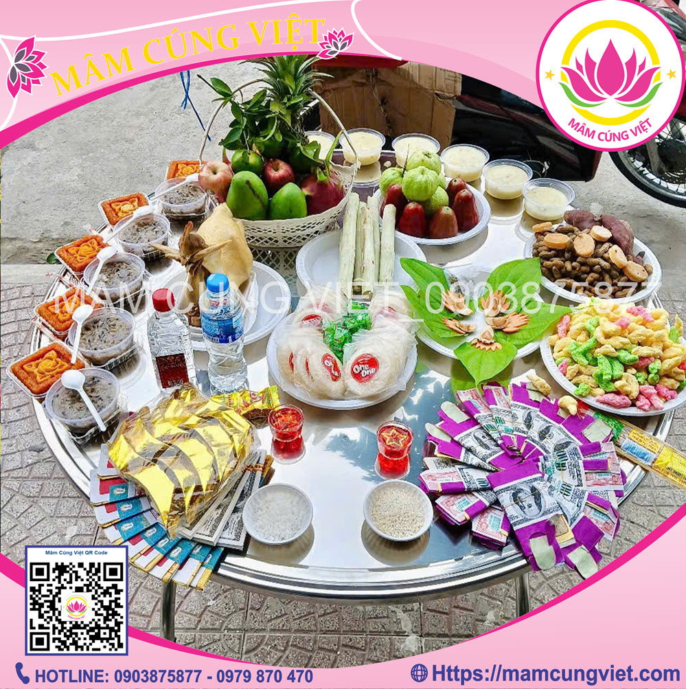 Mâm Cúng Rằm  Số 7