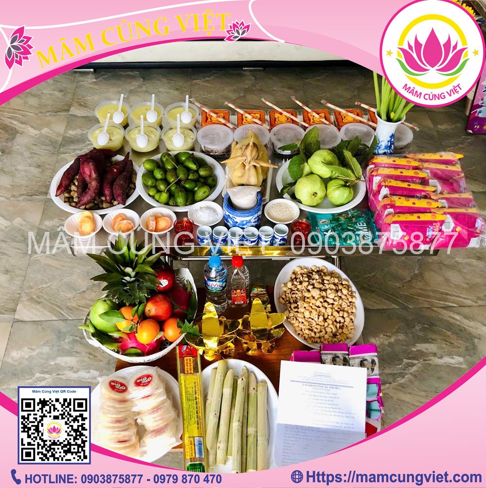 Mâm Cúng Rằm  Số 9