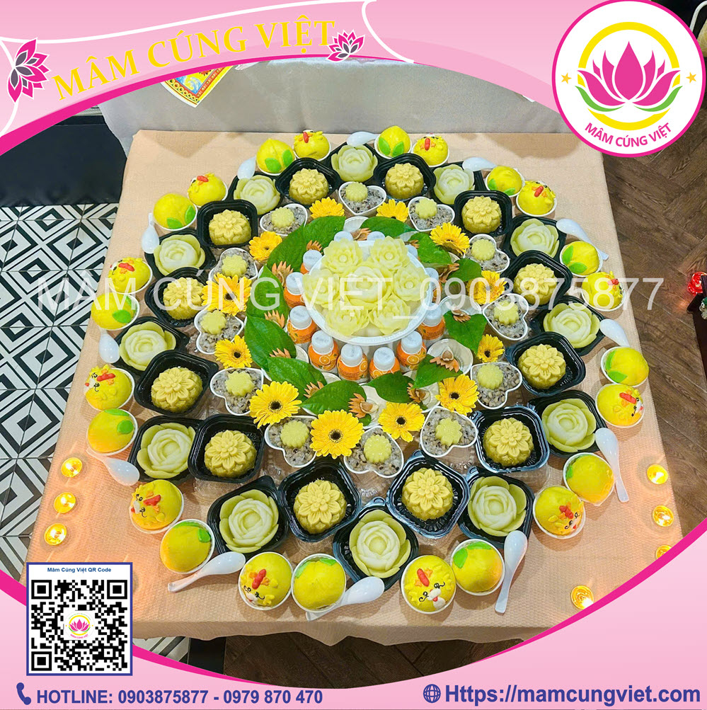 Mâm Cúng Thôi Nôi Bé Trai  Số 5