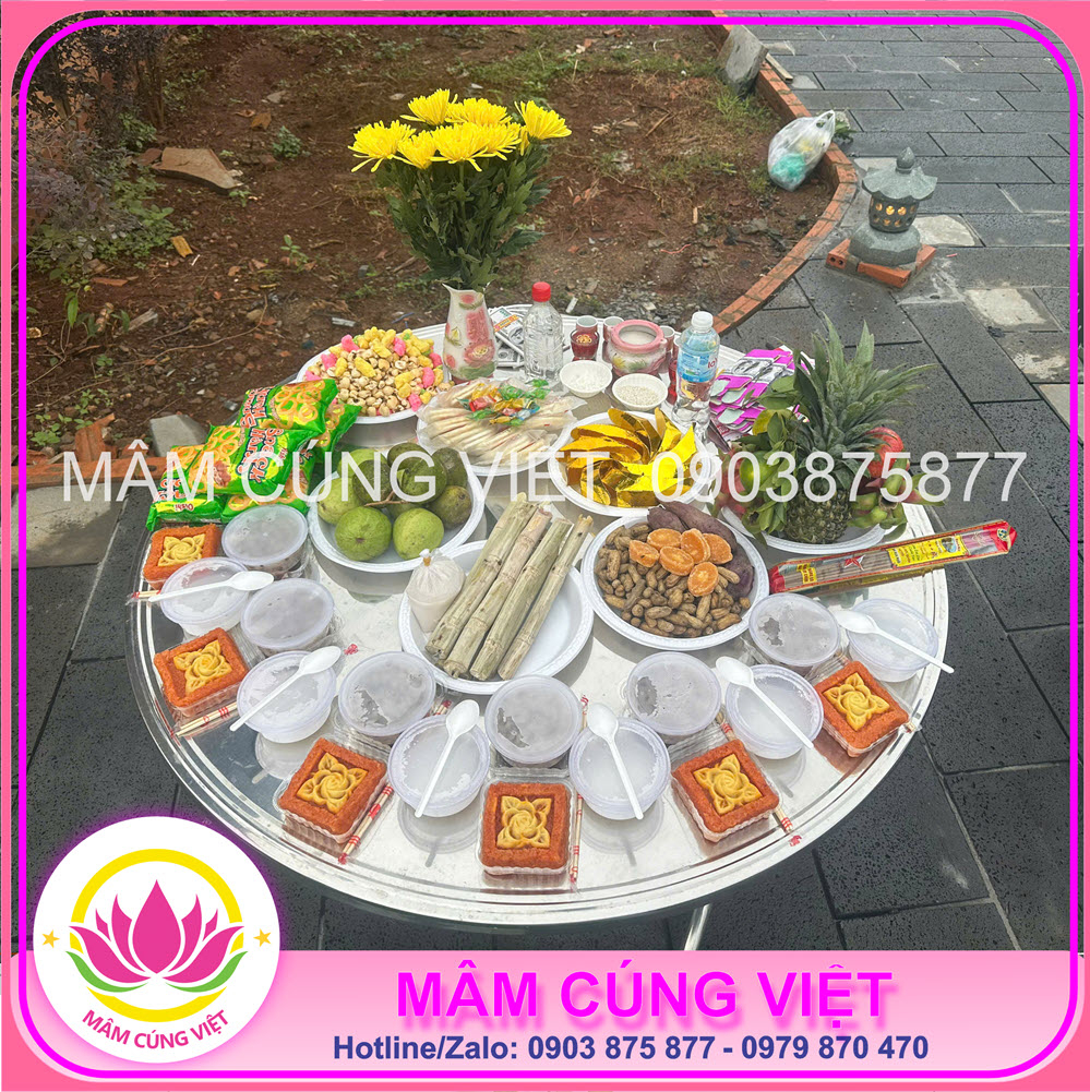 Mâm Cúng Rằm  Số 6