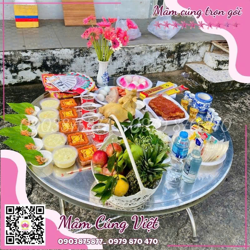 Mâm Cúng Cất Nóc Nhà Gói 2 - Ảnh thực tế 3