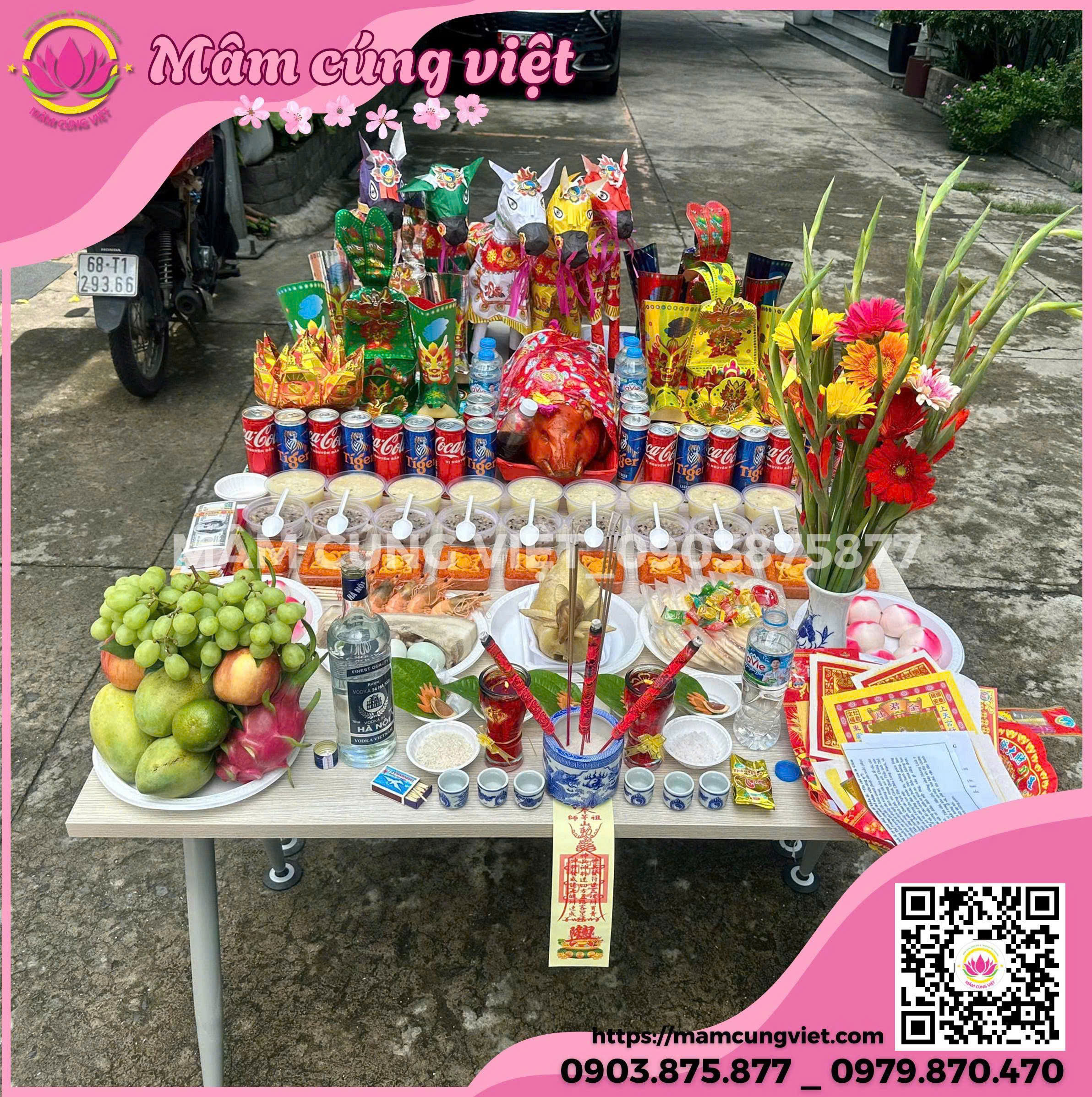 Mâm Cúng Nhập Trạch Gói VIP - Ảnh thực tế 1