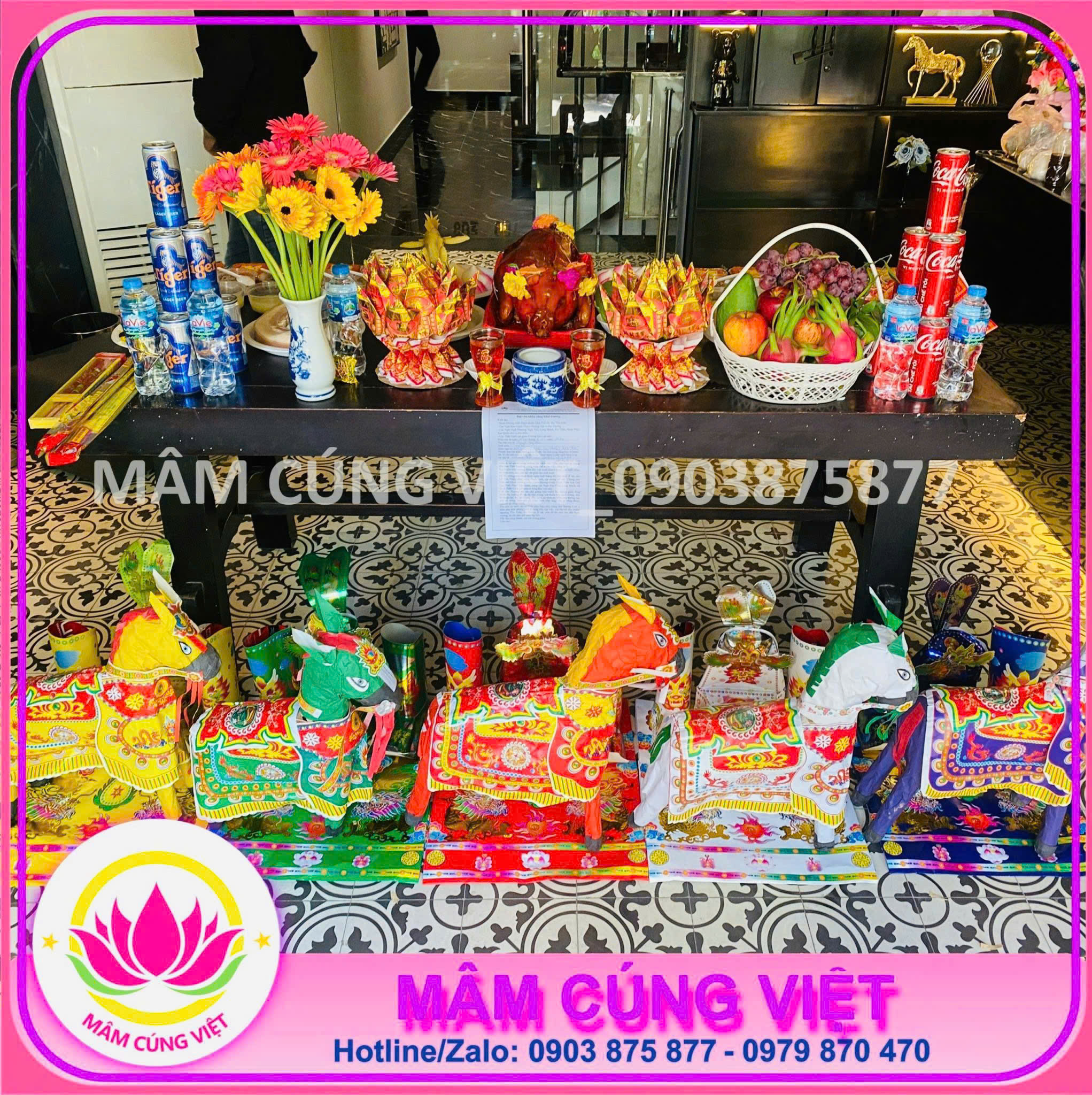 Mâm Cúng Về Nhà Mới Gói VIP - Ảnh thực tế 3