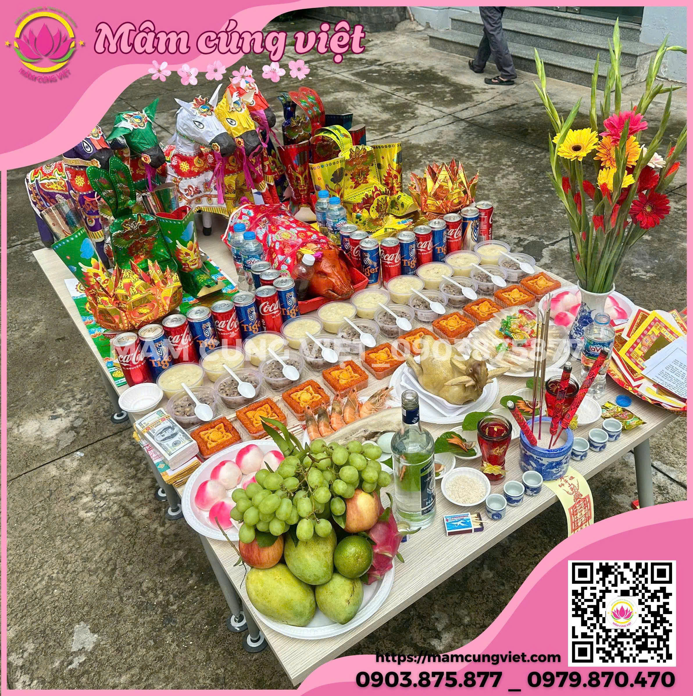 Mâm Cúng Về Nhà Mới Gói VIP - Ảnh thực tế 2