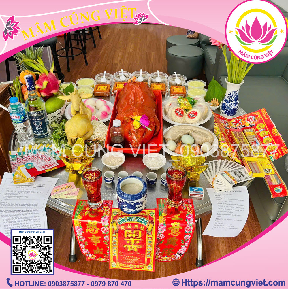 Mâm Cúng Khai Trương Số 7
