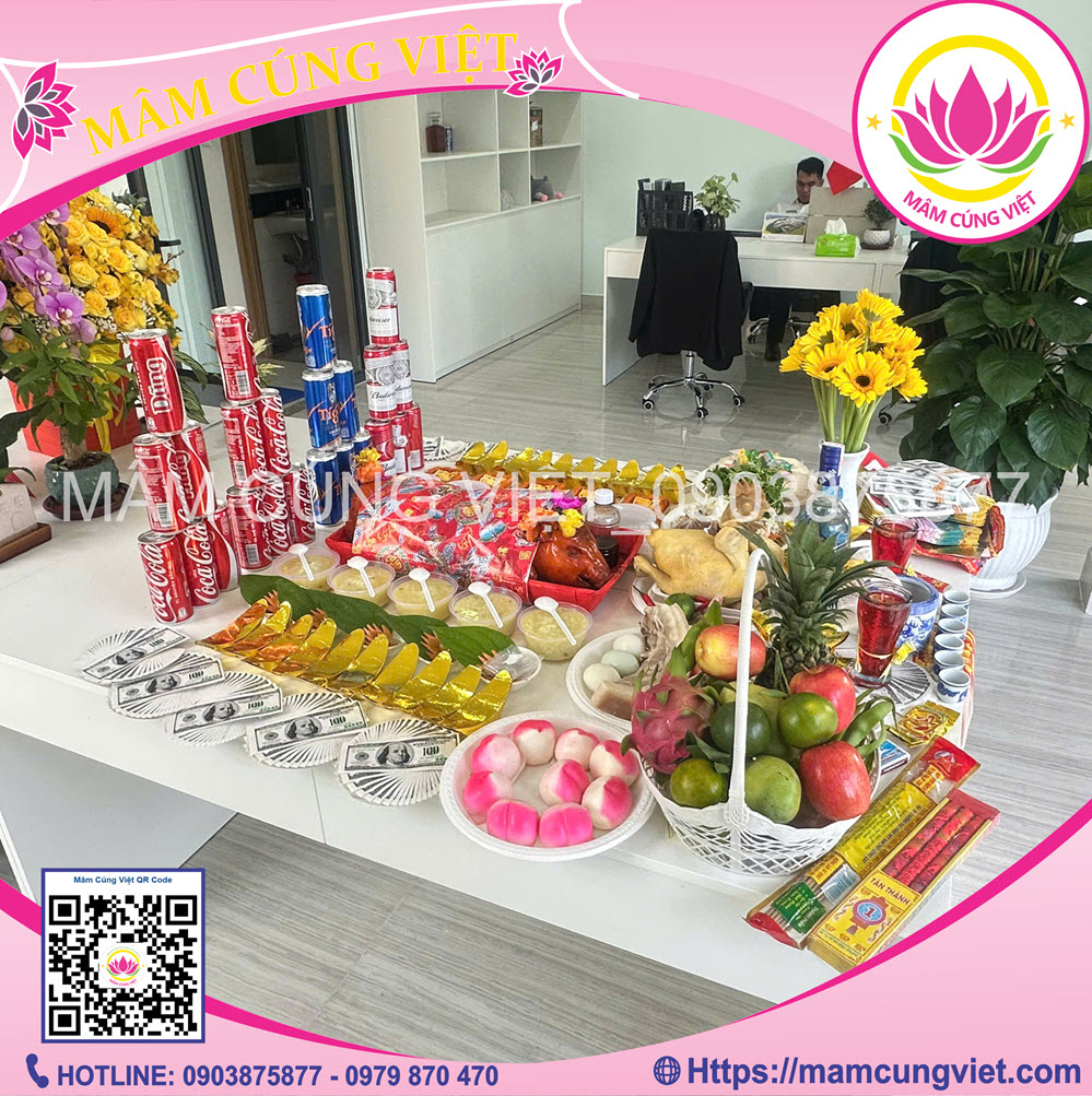 Mâm Cúng Khai Trương Số 4