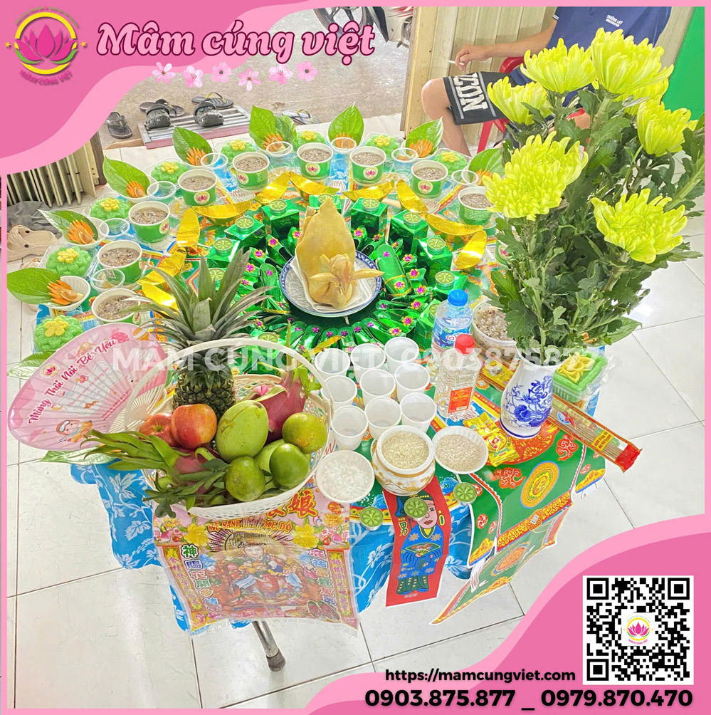 Mâm Cúng Thôi Nôi Số 2