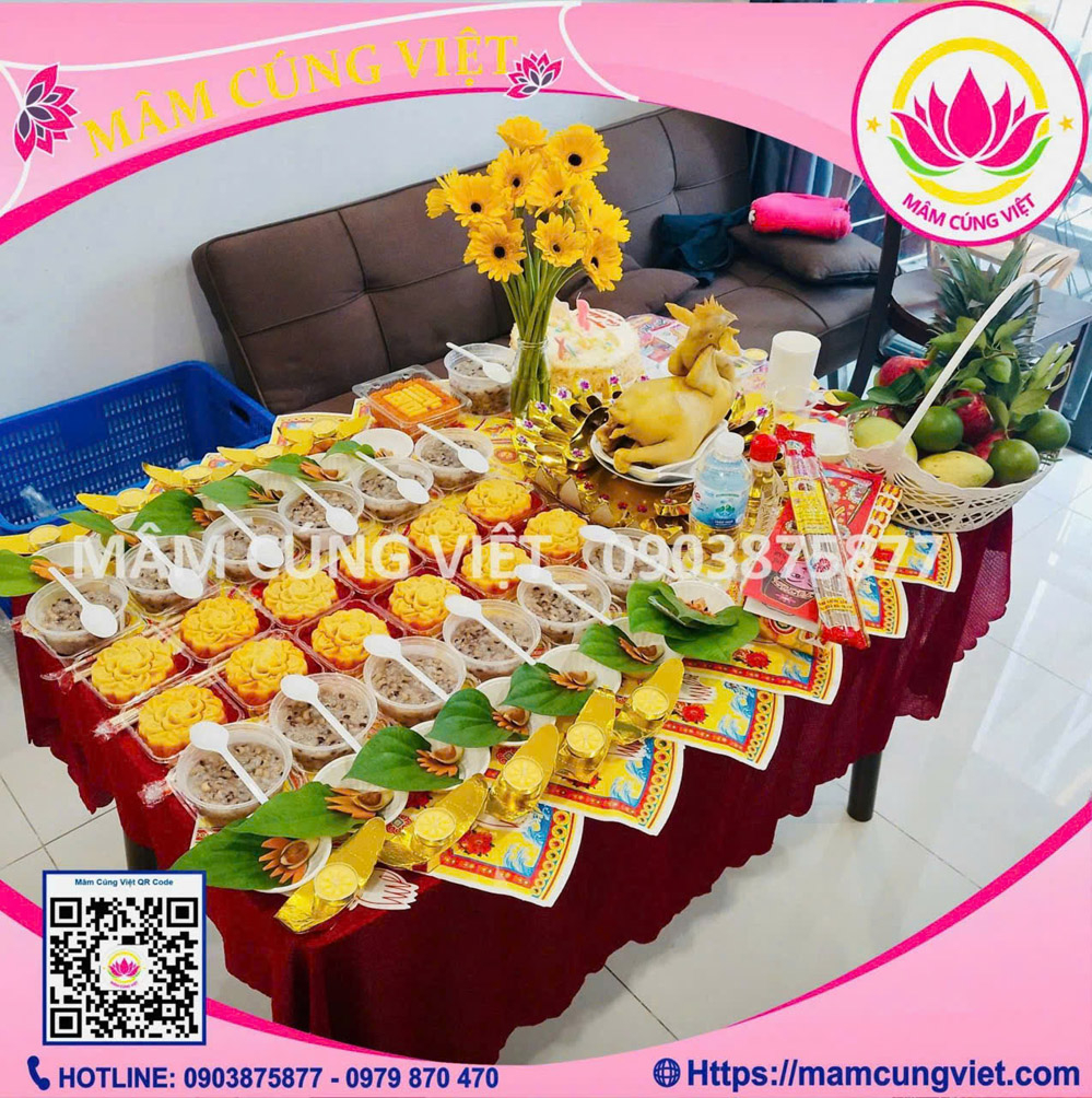 Mâm Cúng Thôi Nôi Bé Trai Số 1