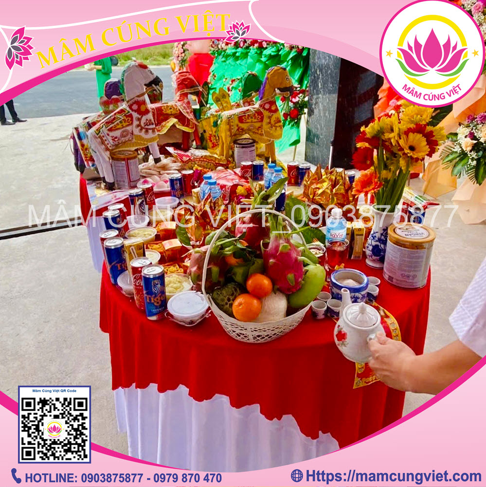 Mâm Cúng Khai Trương Số 10