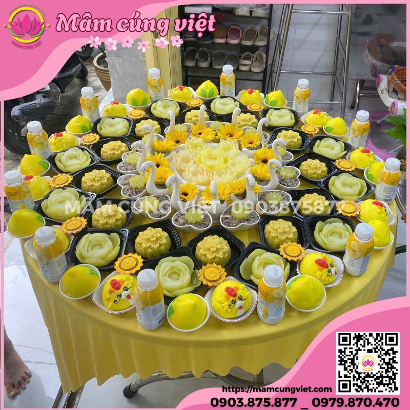 Mâm Cúng Thôi Nôi Mâm Cúng Thôi Nôi Trọn Gói,Lễ Vật Cúng Thôi Nôi Chi Tiết