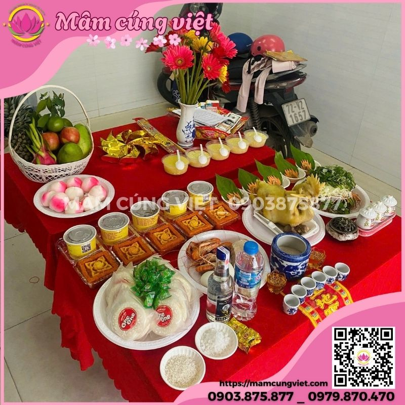mâm cúng khai trương trọn gói - Mâm Cúng Việt cách cúng khai trương cửa hàng mới