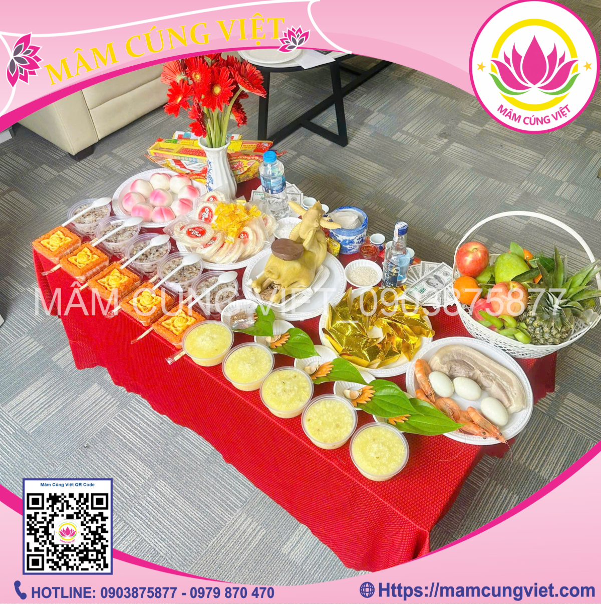Mâm Cúng Khai Trương dịch vụ Mâm Cúng Khai Trương trọn gói
