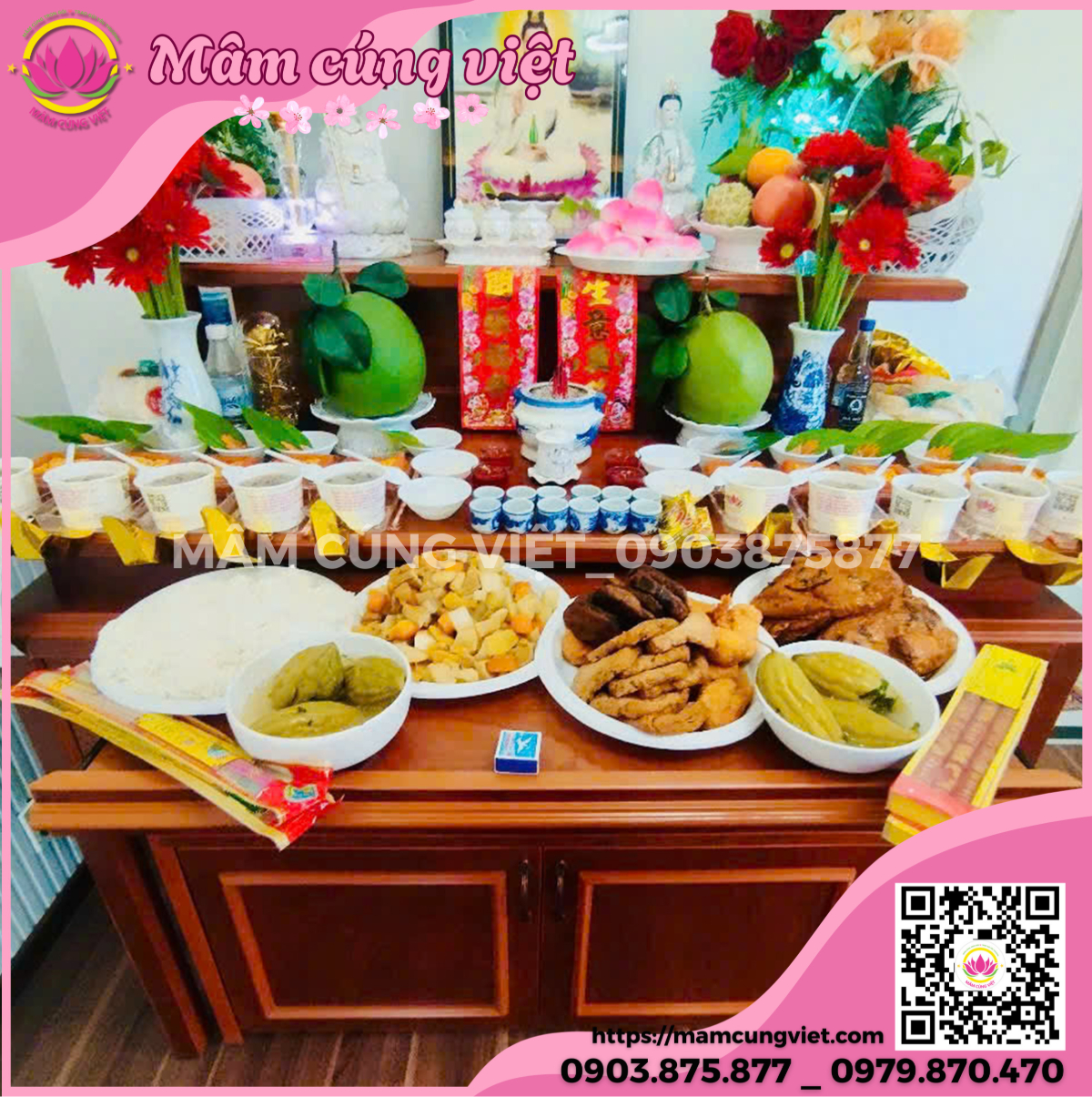 Mâm cúng Gia Tiên Chuẩn bị mâm cúng Gia Tiên nhập trạch
