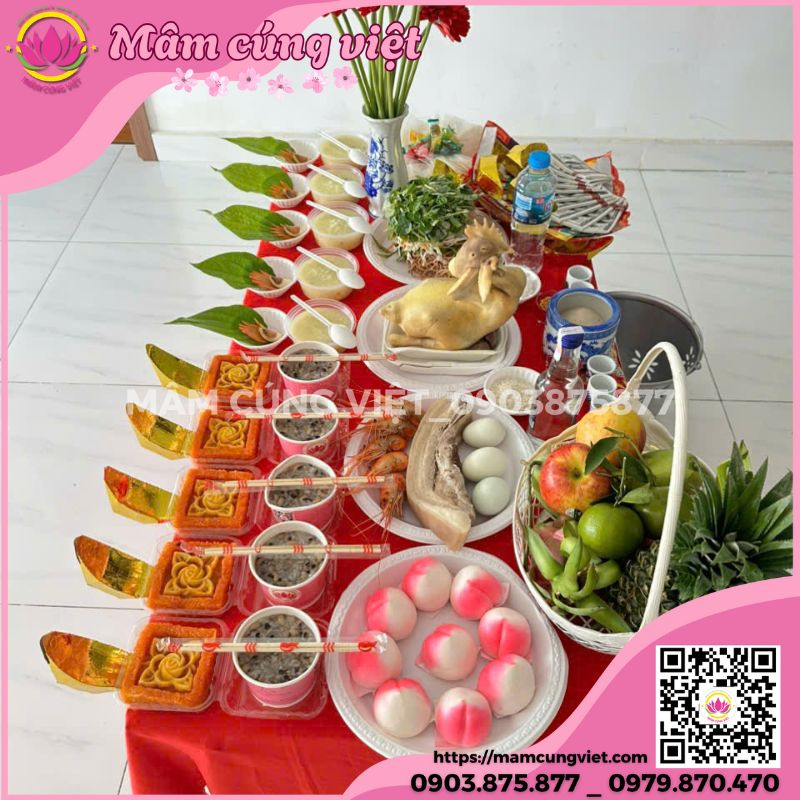 CÁC GÓI MÂM CÚNG TẤT NIÊN TẠI MÂM CÚNG VIỆT mâm cúng tất nên đầy đủ nhất năm 2026