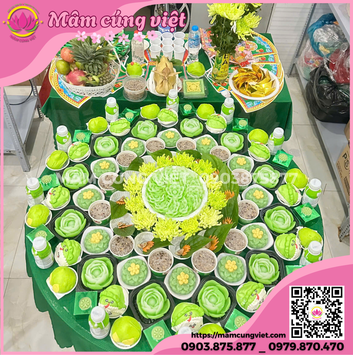 Mâm Cúng Thôi Nôi Mâm Cúng Thôi Nôi Trọn Gói,Lễ Vật Cúng Thôi Nôi Chi Tiết